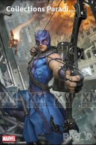 XM Studios Marvel Hawkeye статуя фигура , снимка 3 - Колекции - 54177681