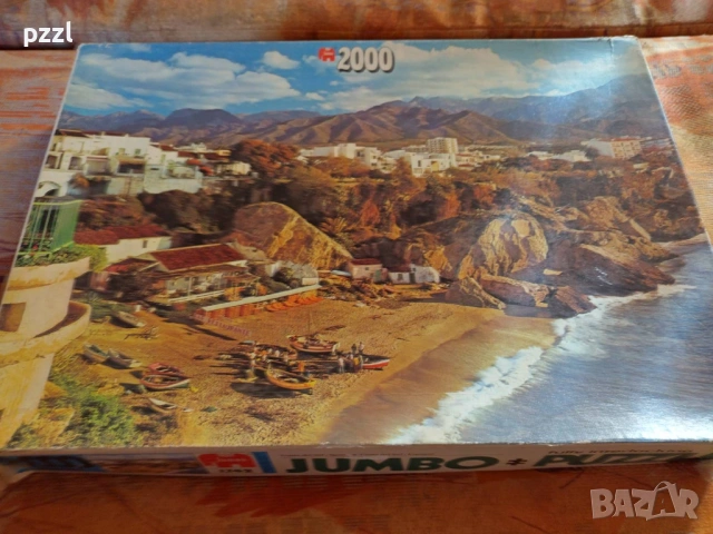 Пъзел "Costa Del Sol Spain” Jumbo 1984г. 2000 части
