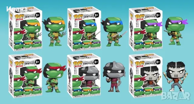 Фигурки Костенурките Нинджа/Ninja Turtles Pop, снимка 1