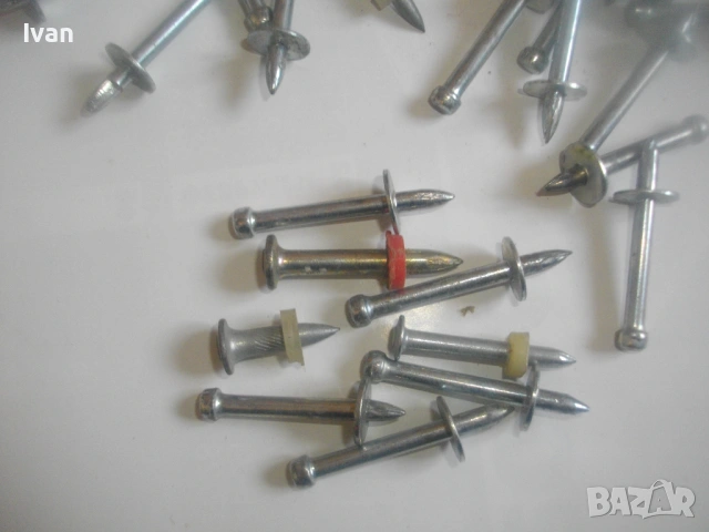 40мм Пирони Гвоздей за HILTI за бърз директен монтаж за модели DX 600, DX 400, DX 100, DX 300, DX200, снимка 10 - Други инструменти - 53404993