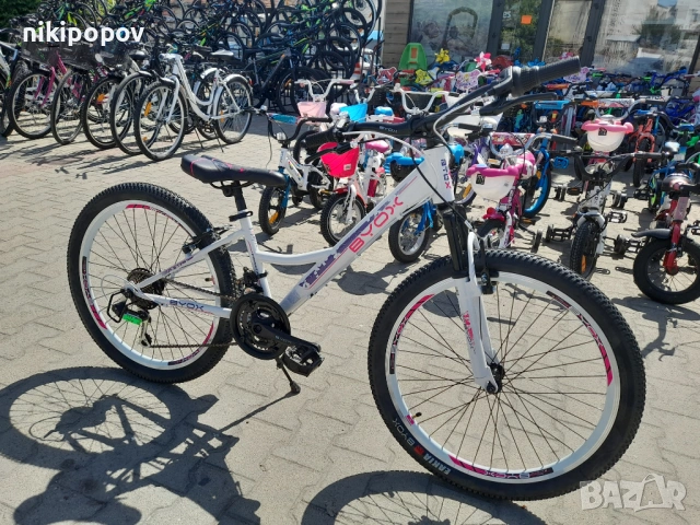 BYOX Велосипед 24" PRINCESS бял, снимка 7 - Велосипеди - 53848674