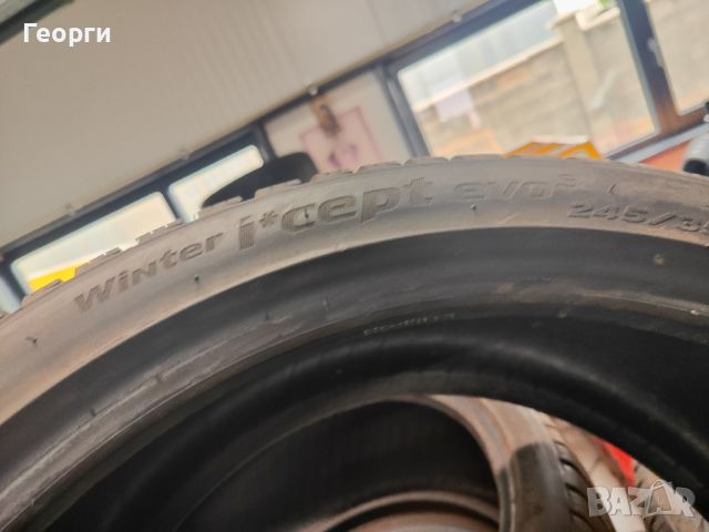 2бр.зимни гуми 245/35/19 Hankook, снимка 5 - Гуми и джанти - 45810346