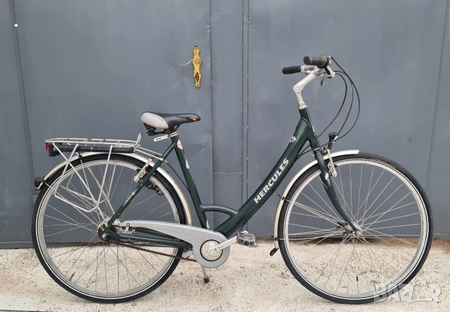 Качествен немски градски велосипед HERCULES 28 цола Алуминиев, снимка 2 - Велосипеди - 54208082