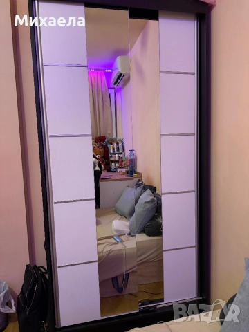 Гардероб с плъзгащи врати garderob s pluzgashti vrati