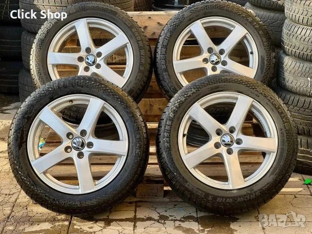 х112 17 Джанти Skoda Octavia SuperB Шкода 5x112, снимка 8 - Гуми и джанти - 52714274