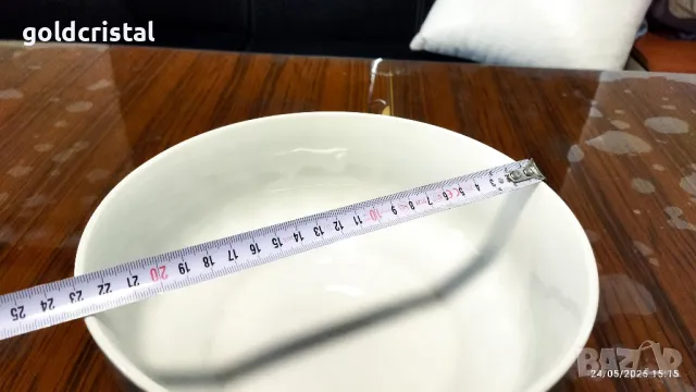 Стар български порцелан голяма купа , снимка 2 - Антикварни и старинни предмети - 50415566