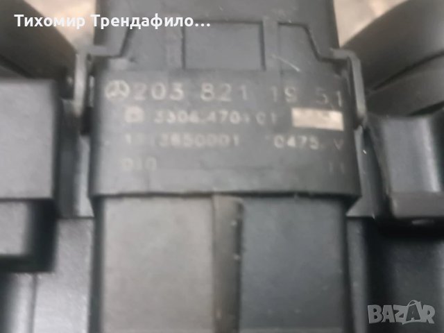 панел бутони мерцедес MERCEDES C CLASS SWITCH PANEL 2038211951 , 203 821 19 51 , 3306.470101, снимка 2 - Части - 51313117