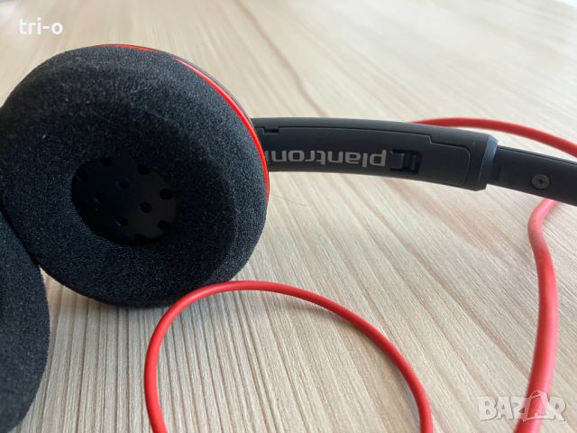 USB Stereo Слушалки с микрофон PLANTRONICS BLACKWIRE C3220, снимка 8 - Слушалки и портативни колонки - 45607594