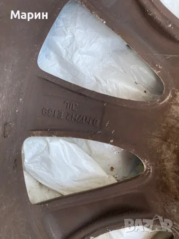 Оригинални  лети джанти audi A6 17 цола, снимка 4 - Гуми и джанти - 49923566