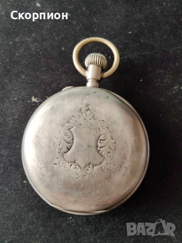 Швейцарски СРЕБЪРЕН джобен часовник 1925г. - ПРОМОЦИЯ, снимка 10 - Джобни - 50823822