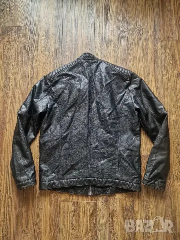 Страхотно мъжко кожено яке ANGELO LITRICO размер L , снимка 9 - Якета - 50321644