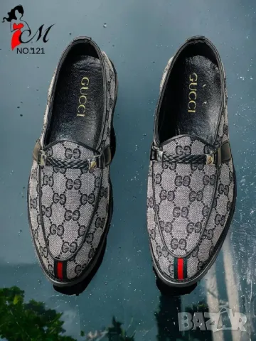 мъжки официални обувки gucci , снимка 3 - Официални обувки - 46940491