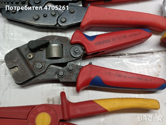 knipex cimco klauke benning, снимка 7 - Клещи - 53286894