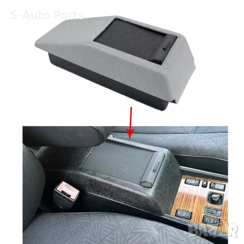 Сива Централна конзола на Mercedes E-Class W124 (1984-1997) 1246800852