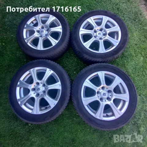 RC DESIGN 16 АЛУМИНИЕВИ ДЖАНТИ С ГУМИ VREDESTEIN, снимка 1 - Гуми и джанти - 47163143