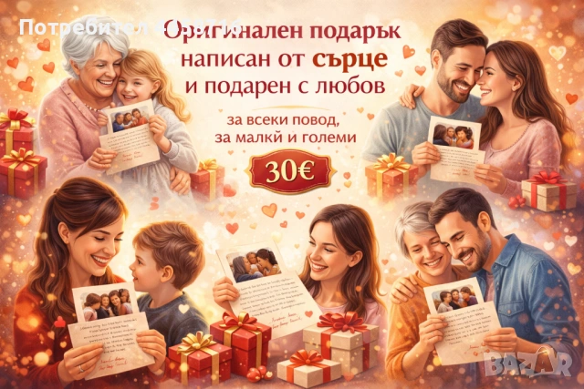 Подарък, снимка 3 - Други услуги - 53890697