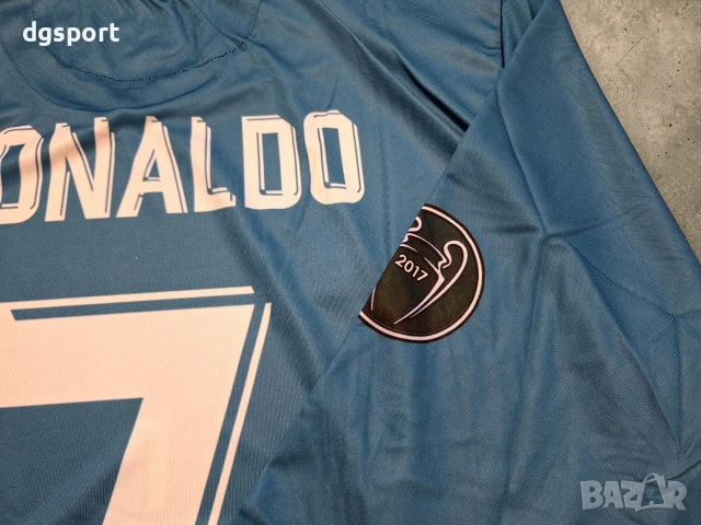 Футболна фланелка със дълъг ръкав на Кристиано Роналдо #РЕАЛ М #7!!!, снимка 5 - Футбол - 54007409