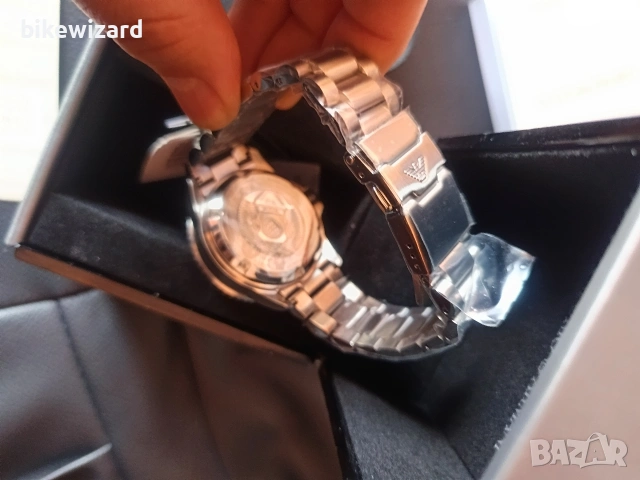 Emporio Armani - Sea Explorer 200m Automatic мъжки автоматичен часовник НОВ, снимка 3 - Мъжки - 53469389