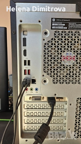 Геймърски компютър OMEN, снимка 3 - Геймърски - 54115225