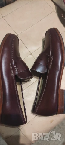 ръчна изработка уникални естествена кожа обувка за ценитеши, снимка 4 - Мокасини - 50821195