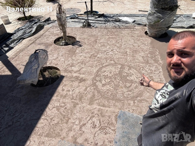 🍀USA ЩАМПОВАН БЕТОН 🍀, снимка 4 - Ремонти на къщи - 52389842