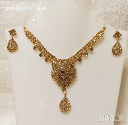 11 Комплект - обеци, колие - S11-24, снимка 5 - Бижутерийни комплекти - 39024517