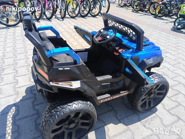 F1 Двуместен акумулаторен джип DUST син, снимка 11 - Други - 53849267