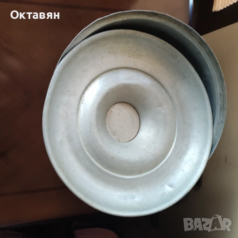 Алуминиев съд, тава, ретро, от соца, стара, снимка 4 - Антикварни и старинни предмети - 53332695
