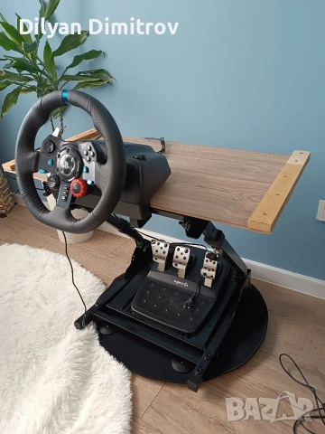 Гейминг волан Logitech g29 , снимка 4 - Аксесоари - 53379636