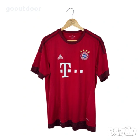Adidas Bayern Munich Home 2015/2016 футболна тениска (L)