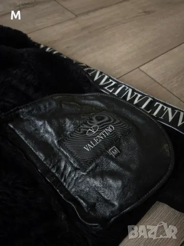 Уникално палто / яке VALENTINO от естествена кожа и естествен косъм , снимка 6 - Якета - 49269142
