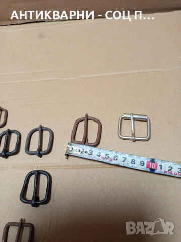 Стари Ръчно Изработени Тока Катарами За Колани 40бр. Номер 592., снимка 10 - Антикварни и старинни предмети - 53205585