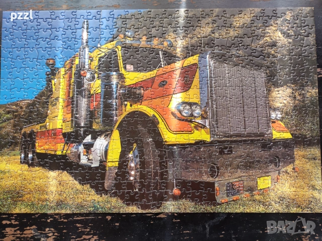 Пъзел "American Truck” Schmidt 1980г. 500 части, снимка 2 - Пъзели - 53139371