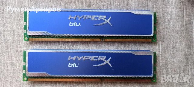 Рам памет за компютър 2x8GB DDR3 1600MHz Kingston XMP HyperX KHX16C10B1K216X Memory RAM, снимка 1 - RAM памет - 46913276