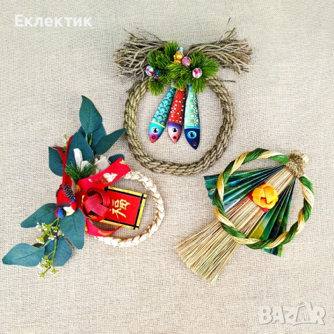 Шимеказари, традиционна японска новогодишна украса, снимка 8 - Декорация за дома - 52481799