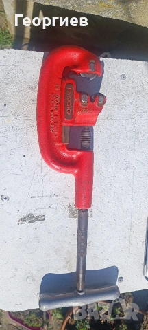 Тръборез Ridgid от 1/8 до 2 Heavy Duty , снимка 4 - Други инструменти - 53794295
