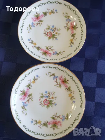 Порцеланови чинийки Royal Vale Bone China - 2 броя, снимка 7 - Сервизи - 47158807