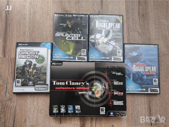 Tom Clancy's Collector’s Edition 4 Title Pack (PC: Windows, 2003), снимка 2 - Игри за PC - 45279489