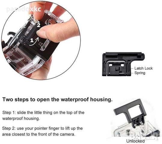 Екшън Камера SOOCOO C30R 4K WiFi, снимка 2 - Камери - 52369673