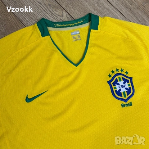 Мъжка тениска Adidas x Brazil | M размер, снимка 2 - Тениски - 53697058