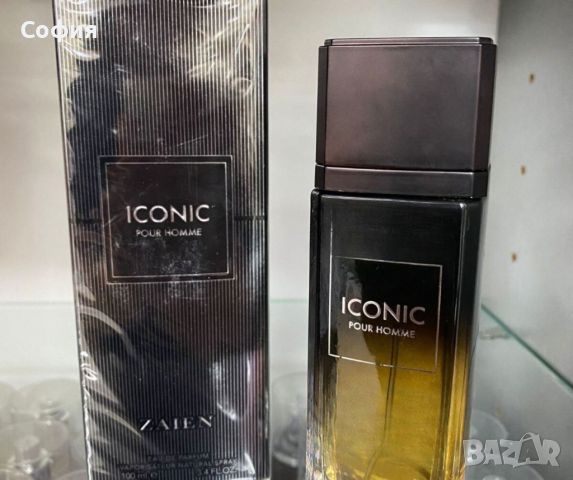 Мъжки парфюм ICONIC Pour Homme ZAIEN 100 ml, снимка 4 - Мъжки парфюми - 46591685