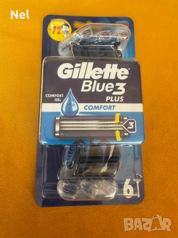 GILLETTE Blue 3 Plus Comfort Еднократна самобръсначка, 6 бр.
