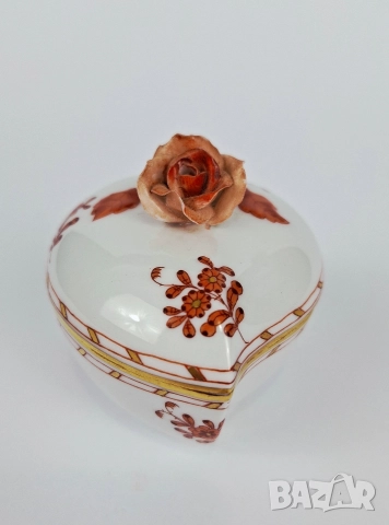 Бижутерка с формата на сърце - Herend, снимка 2 - Други - 52564263