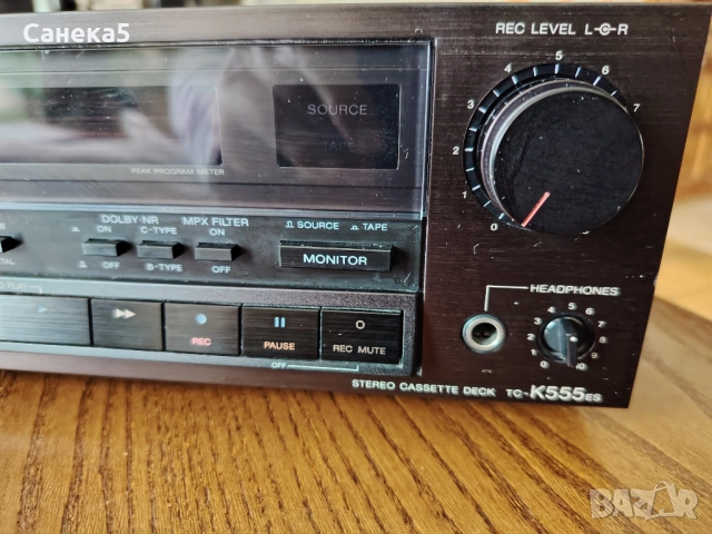 SONY TC-K 555es, снимка 5 - Ресийвъри, усилватели, смесителни пултове - 42484250