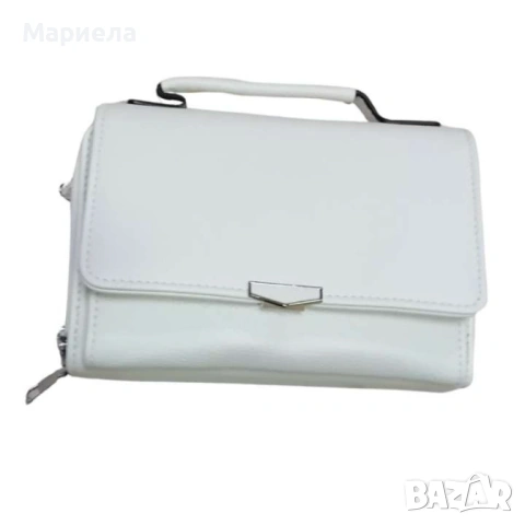 Стилна и компактна к. дамска чанта за през рамо с дълга дръжка., снимка 2 - Чанти - 53047841