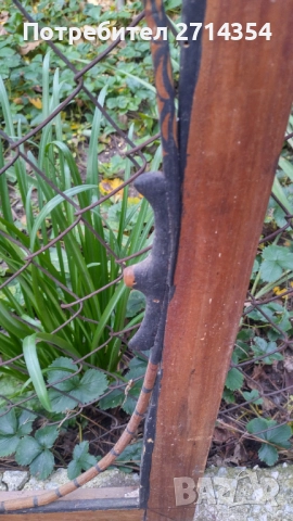 Стара дървена рамка , снимка 2 - Антикварни и старинни предмети - 52276427