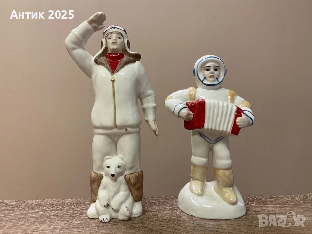 Колекция порцеланови фигури от завода Коростен (37 бр.), снимка 12 - Антикварни и старинни предмети - 52410777