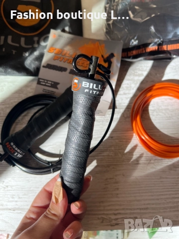 Ново професионално въже за скачане с резервни чанти и торбичка за съхранение на марката 5 billion  , снимка 3 - Фитнес уреди - 52247589