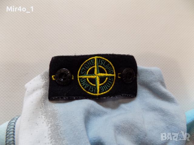 суитчър stone island горнище блуза фанела худи оригинал футбол мъжка S, снимка 5 - Спортни дрехи, екипи - 45326721