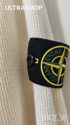 Нов оригинален пуловер Stone Island M size, снимка 6 - Пуловери - 46297040